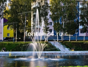 Плавающий фонтан "Корона III", h=8 м Плавающий фонтан "Корона III", h=8 м