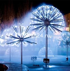 Фонтанная насадка Water Hemisphere, Ø=300 см, 136 шт x 16 мм