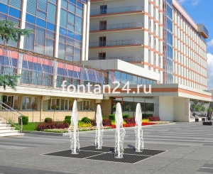 Пешеходный фонтанный комплект "Кубик-Рубик малый" 2x2 м