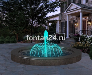 Уличный фонтан "Вулкан малый" ø=3 м