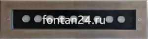 Подводный RGBW LED-прожектор линейный, 9 диодов, 15 Вт 12-24V DC