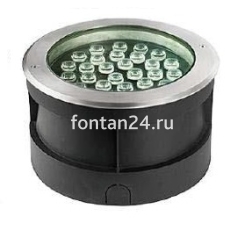 Встраиваемый LED-прожектор 24-диодный 12/24VDC IP67, Д=260 мм MONO Встраиваемый LED-прожектор 24-диодный 12/24VDC IP67, Д=260 мм MONO