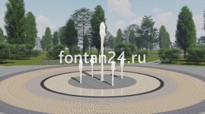Фонтан для города "Ария" ø=3 м